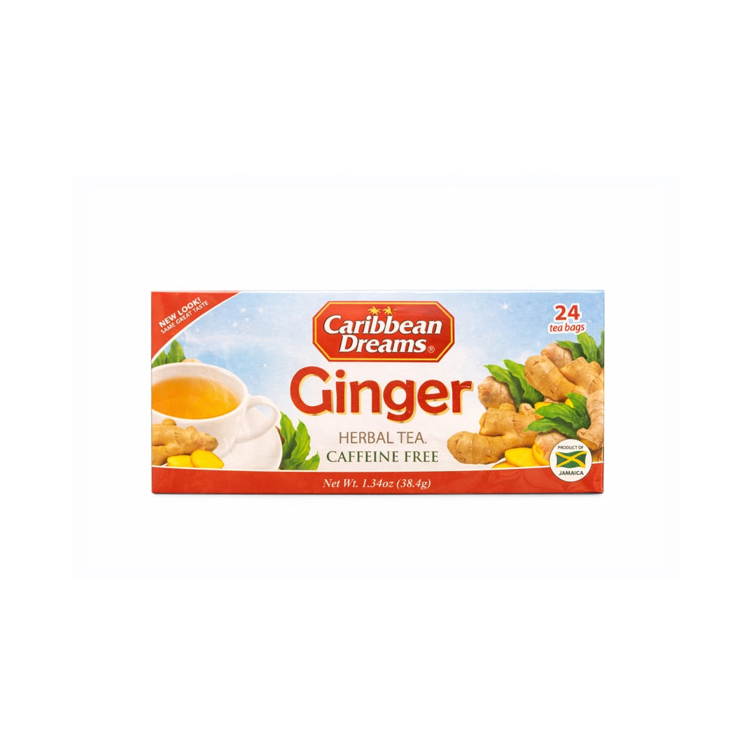 CARIBBEAN DREAMS GINGER HERBAL TEA 1.34OZ