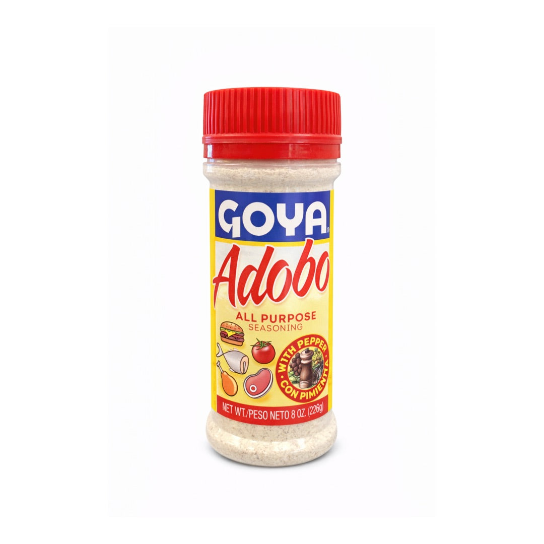 GOYA ADOBO ALL PURPOSE WITH PEPPER 8OZ