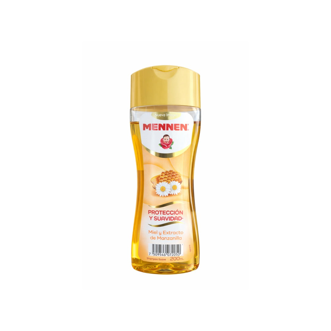 MENNEN SHAMPOO MIEL Y EXTRACTO DE MANZANILLA 200ML
