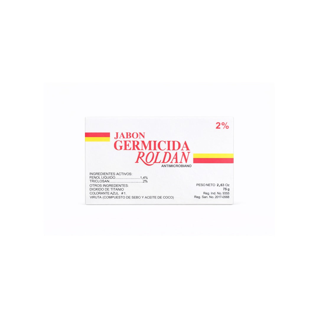 ROLDAN GERMICIDA 2% JABON 75G