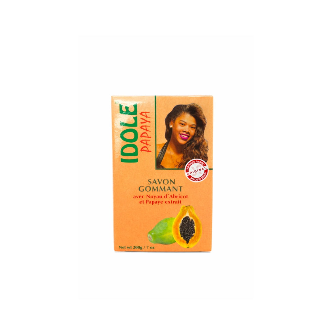 IDOLE EXFOLIATING PAPAYA SOAP 200G