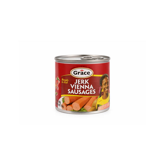 GRACE JERK VIENNA SAUSAGES 140G
