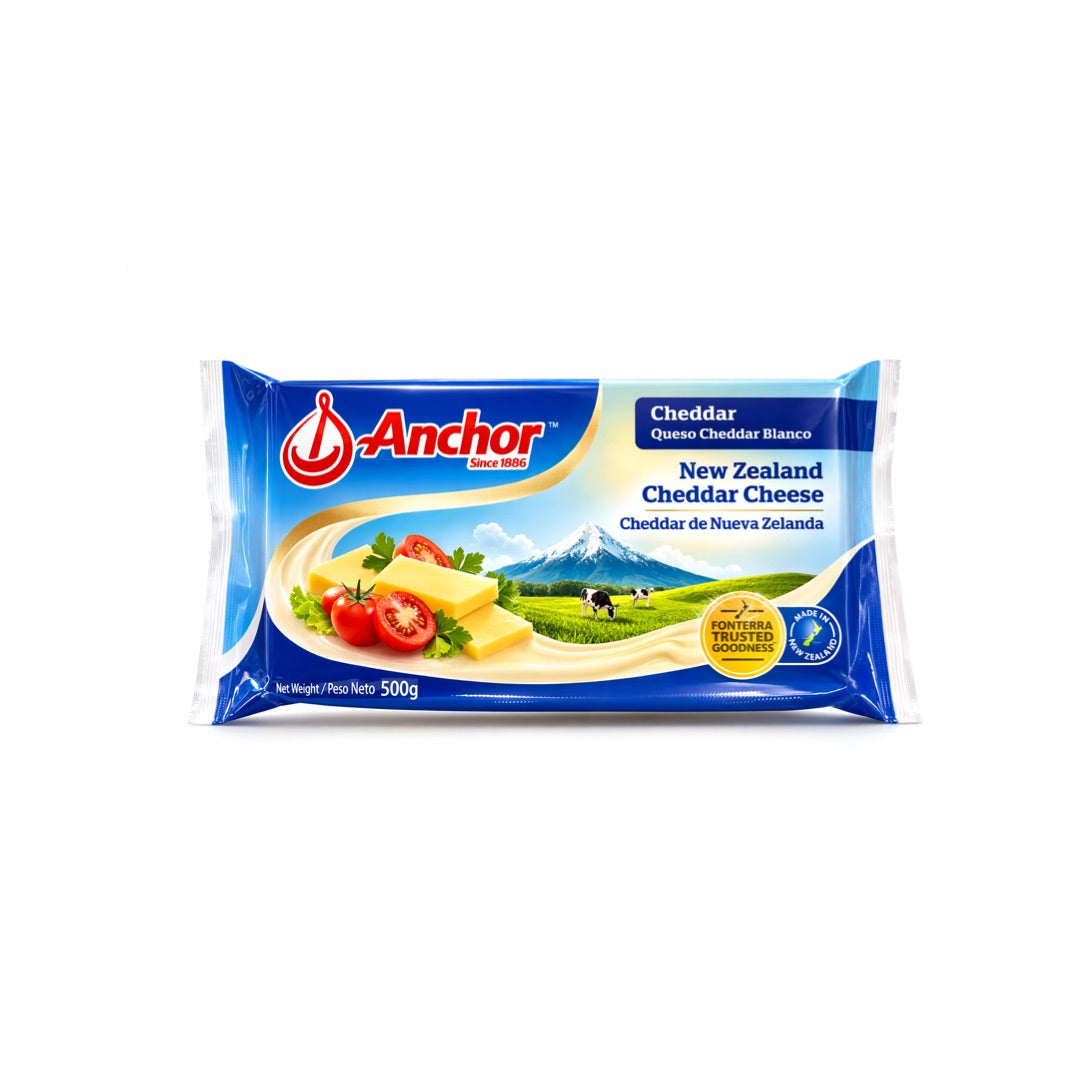 ANCHOR CHEDDAR CHEESE 1.1LB