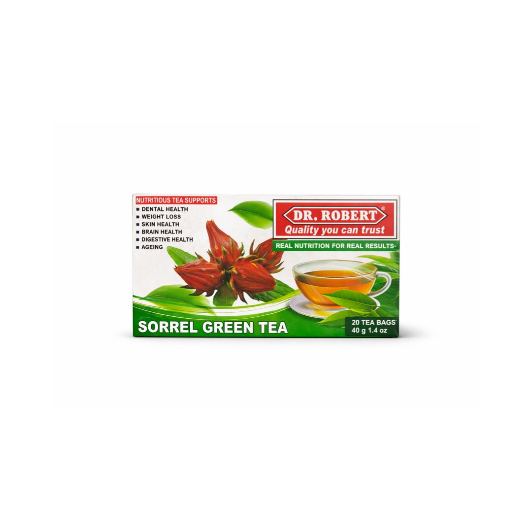 DR.ROBERT SORREL GREEN TEA 20 BAGS 1.4OZ