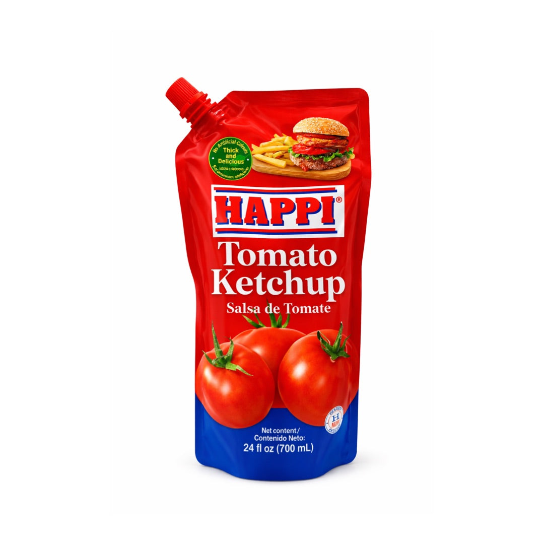HAPPI TOMATO KETCHUP 24OZ