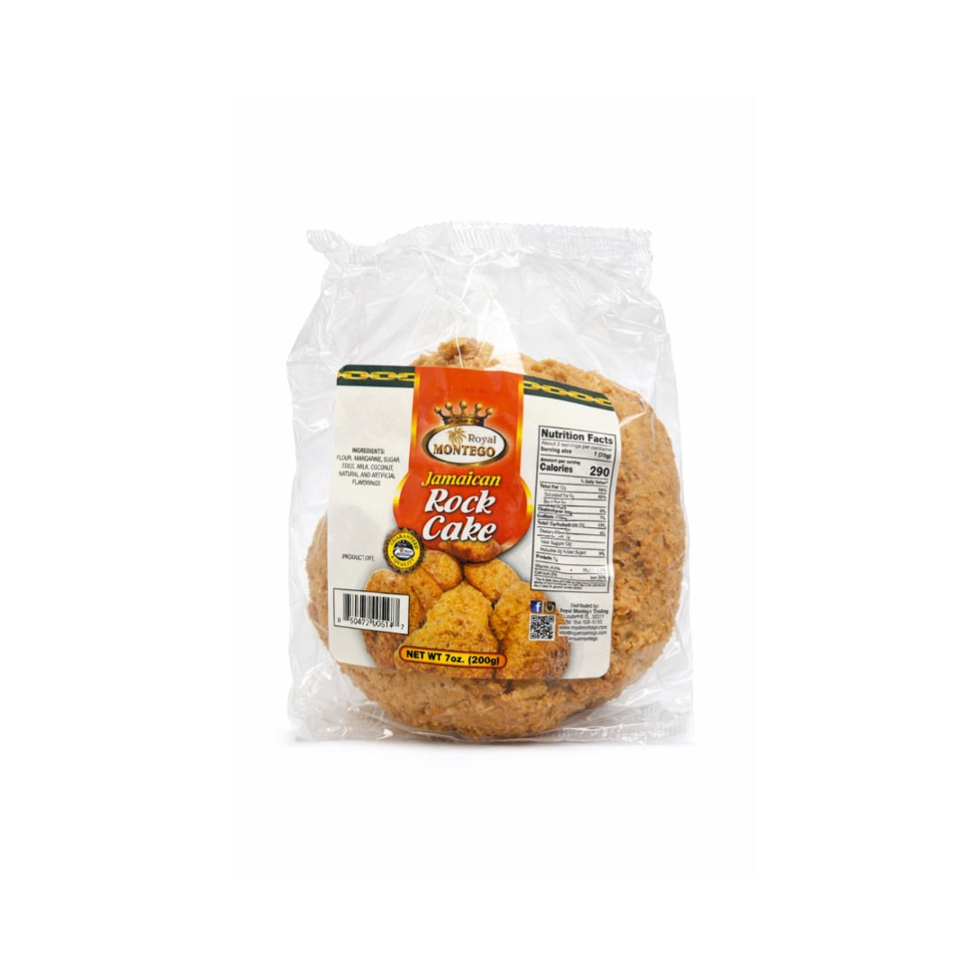 ROYAL MONTEGO JAMAICAN ROCK CAKE 7OZ