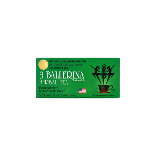 3 BALLERINA HERBAL TEA 18 BAGS 1.88OZ