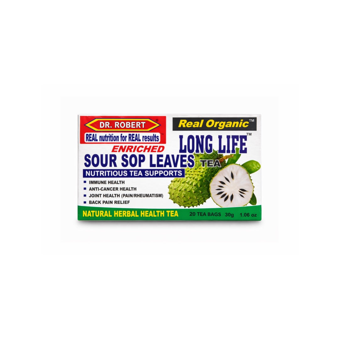 DR. ROBERT SOURSOP LEAVES TEA 20 BAGS 1.06OZ