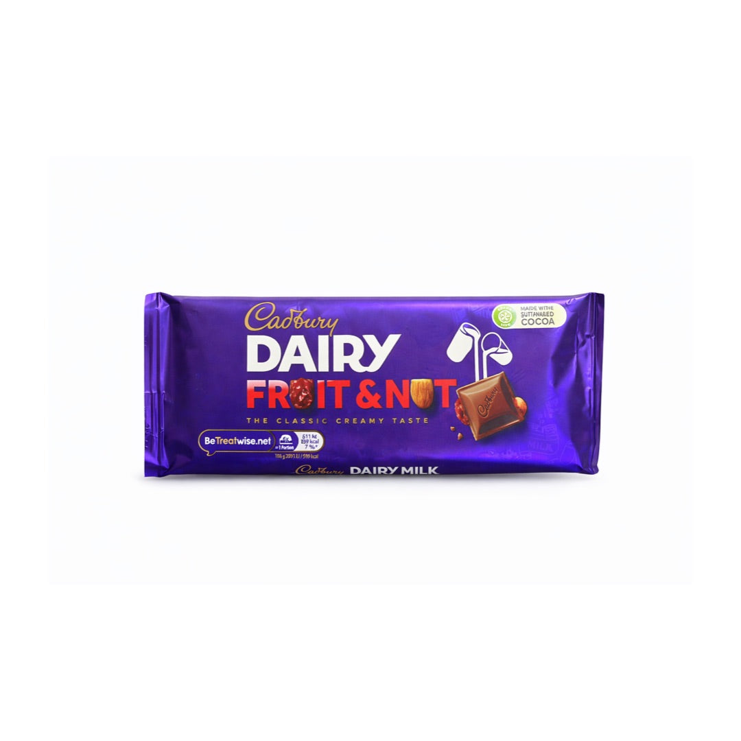 CADBURY FRUIT & NUT 110G