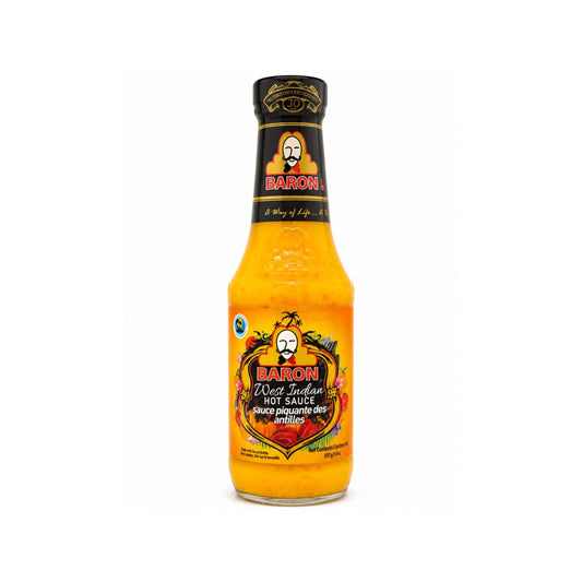 BARON WEST INDIAN HOT SAUCE 14OZ