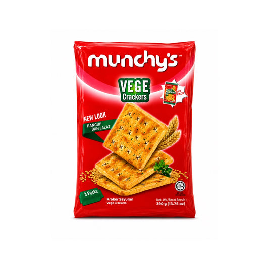 MUNCHYS VEGE CRACKERS 13.75OZ