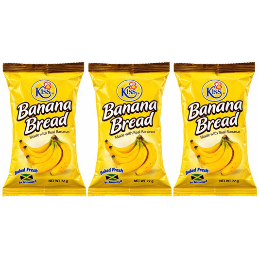 KISS BANANA BREAD 72G (PACK OF 3)