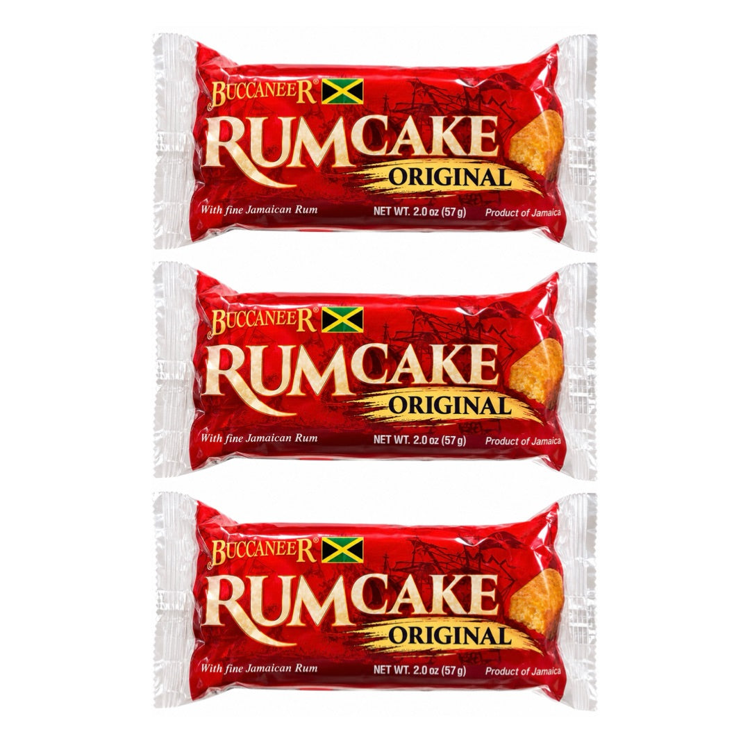 BUCCANEER RUMCAKE ORIGINAL 2.0OZ (PACK OF 3)