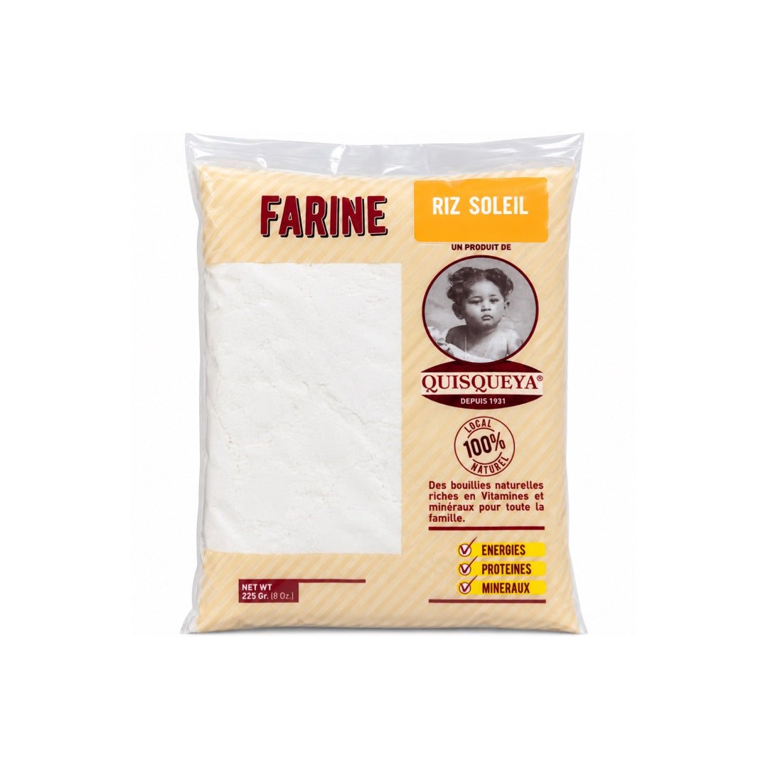QUISQUEYA FARINE RIZ SOLEIL 8OZ