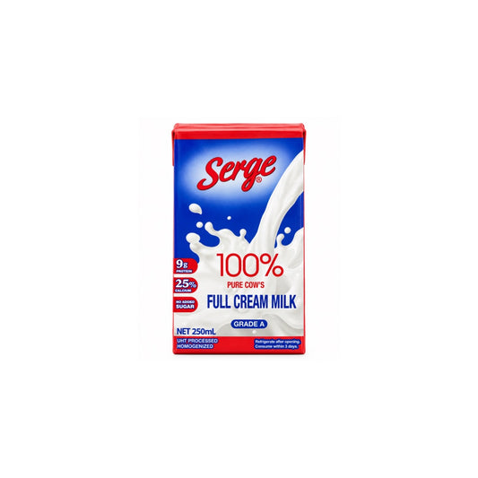 SERGE FULL CREAM MILK 250ML