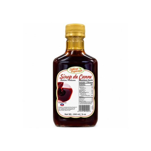 DELICES TROPICALES SIROP DE CANNE 6OZ