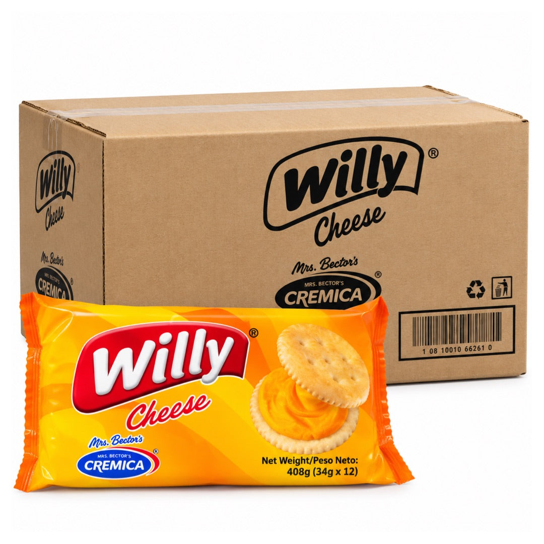 WILLY CHEESE 408G KES 12