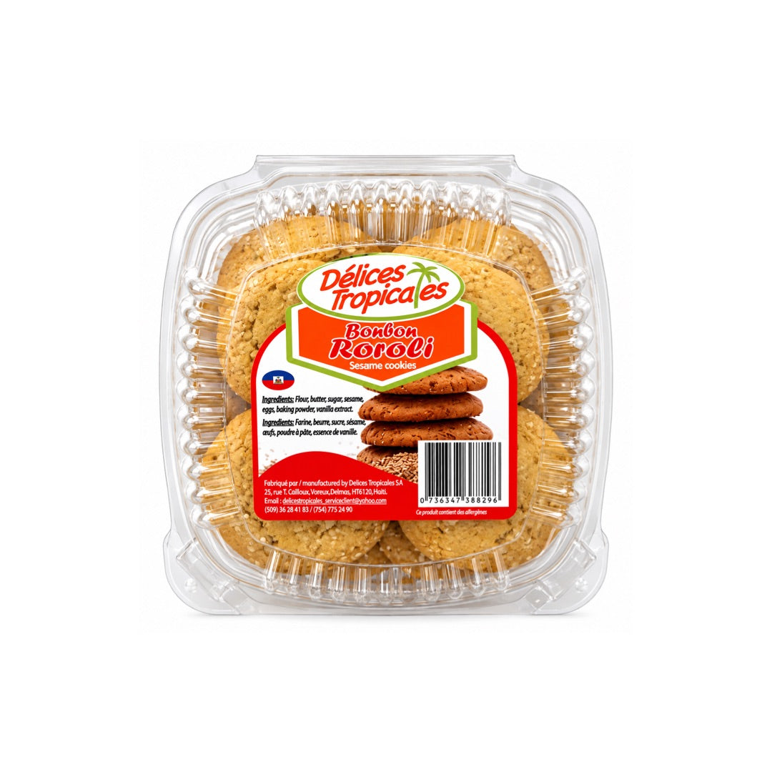 DELICES TROPICALES BONBON ROROLI 7OZ