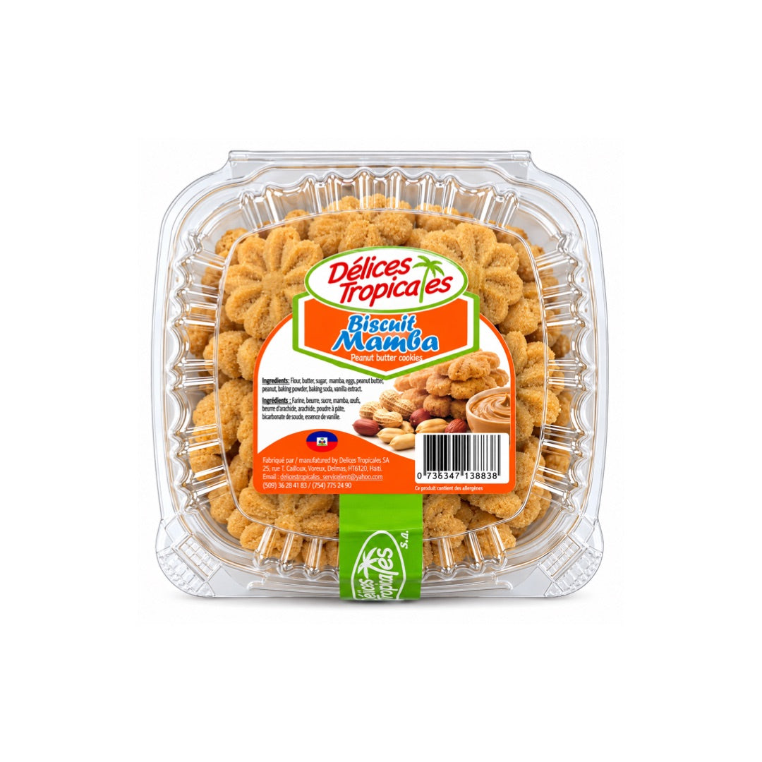 DELICES TROPICALES BISCUIT MANBA 7OZ