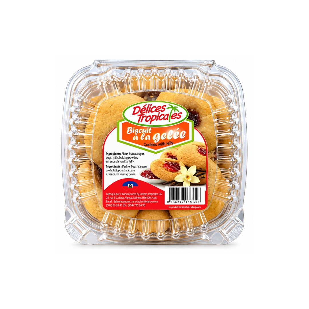 DELICES TROPICALES BISCUIT A LA GELEE 7OZ