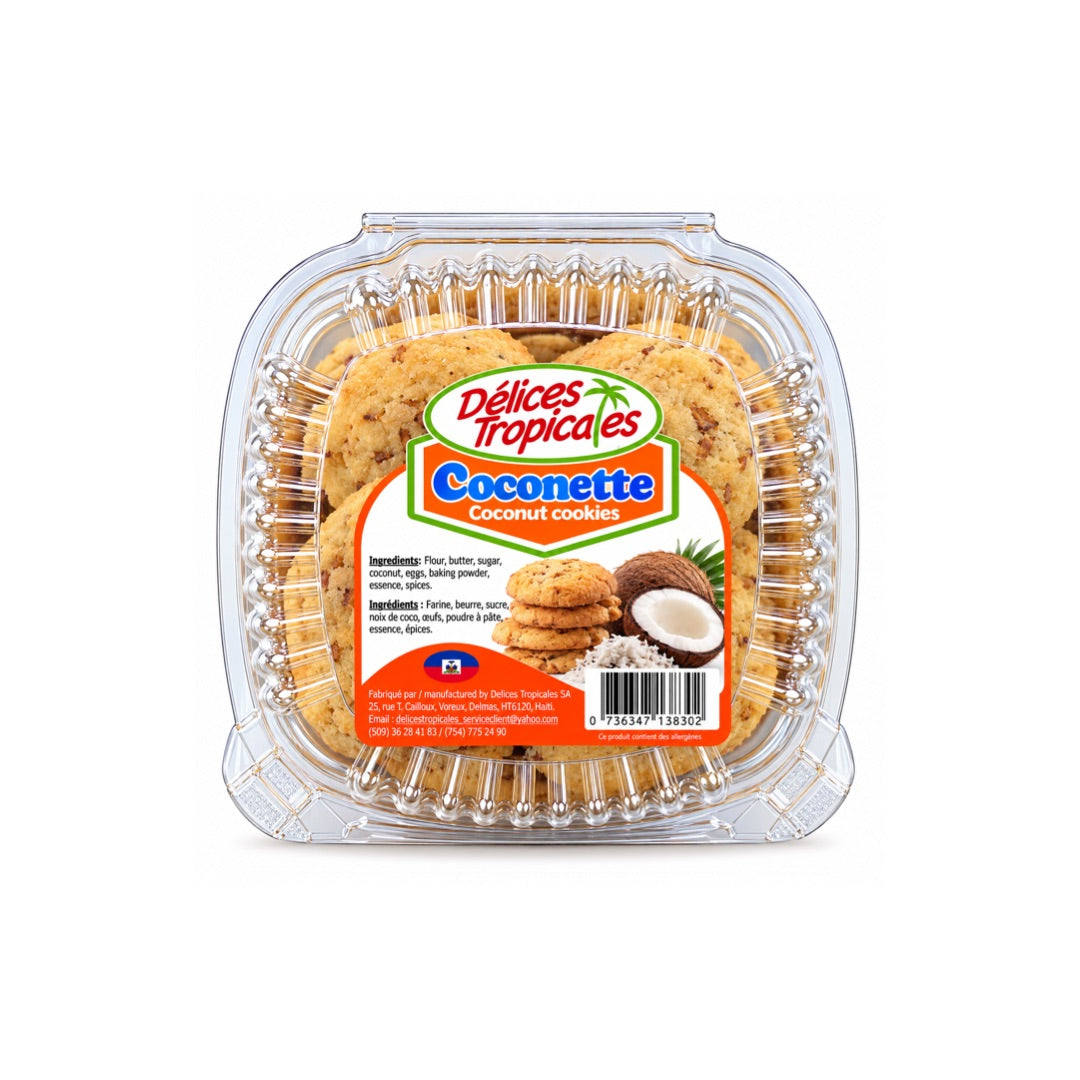 DELICES TROPICALES COCONETTE 7OZ
