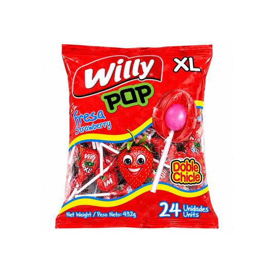 WILLY POP FRESA 24U 432G