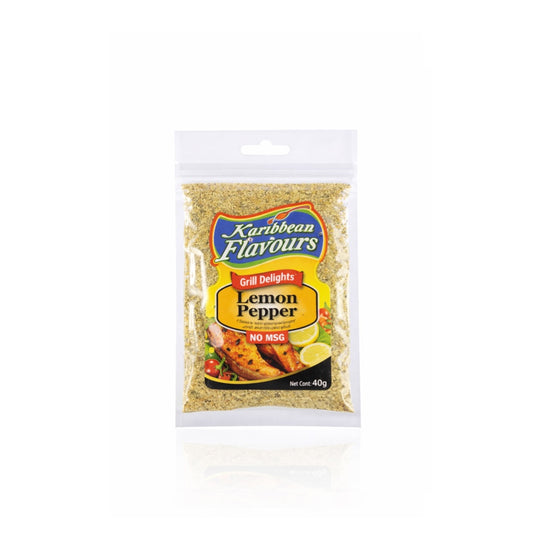 KARIBBEAN FLAVOURS LEMON PEPPER 40G