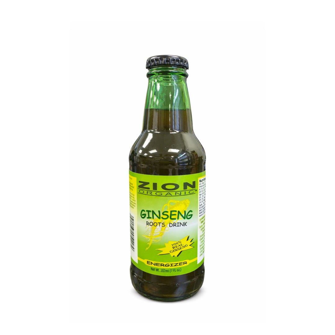 ZION ORGANIC GINSENG ROOTS DRINK 7OZ