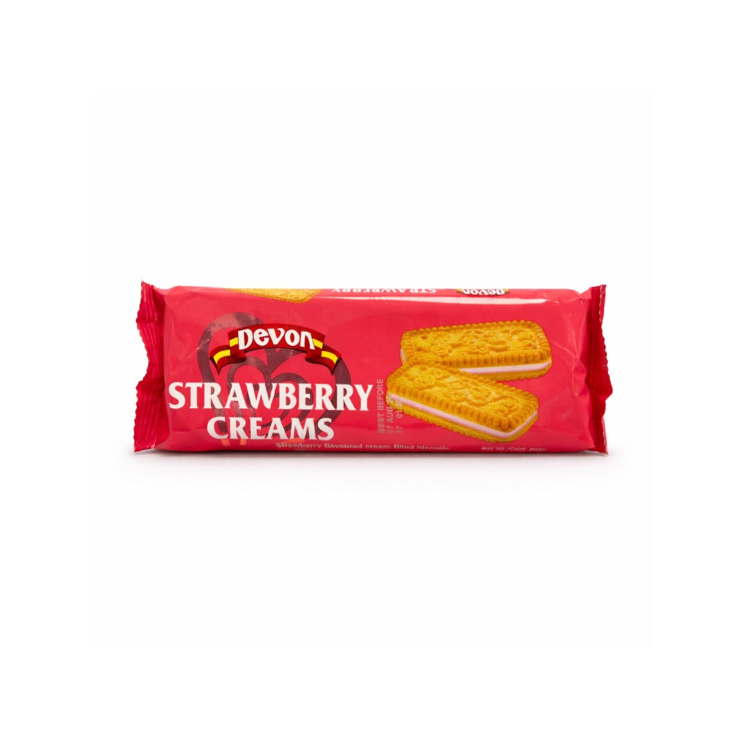 DEVON STRAWBERRY CREAMS 140G
