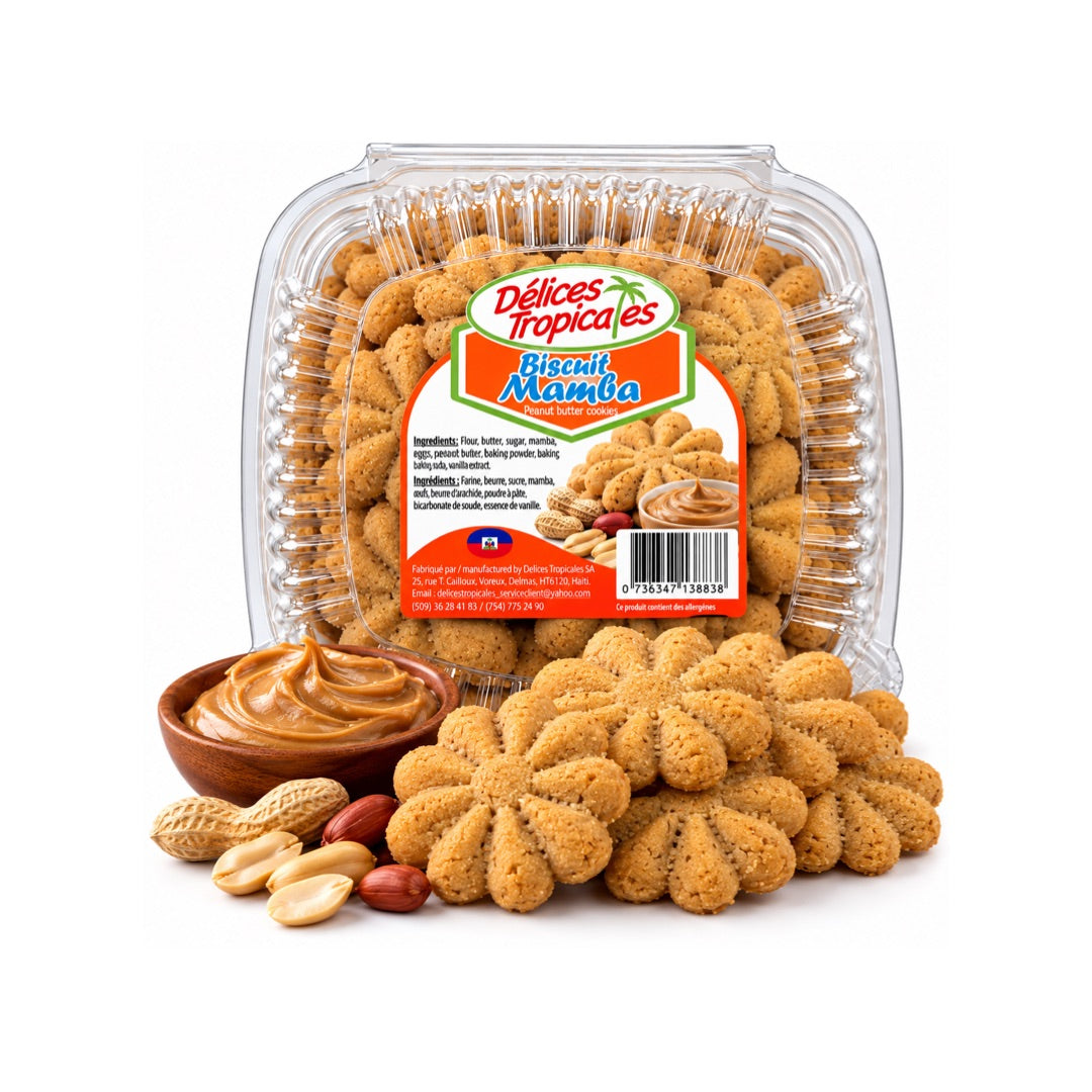 DELICES TROPICALES BISCUIT MANBA 7OZ