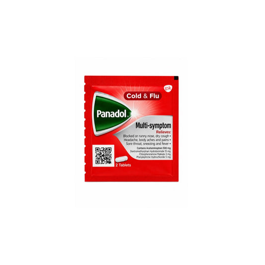 PANADOL MULTI-SYMPTOM COLD & FLU 2 TABLETS
