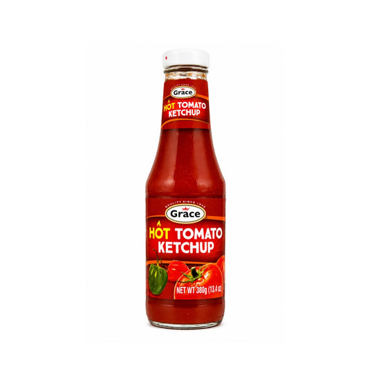 GRACE HOT TOMATO KETCHUP 13.4OZ