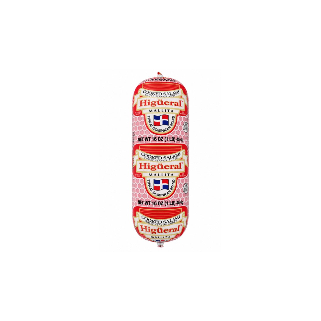 HIGUERAL MALLITA COOKED SALAMI 16OZ