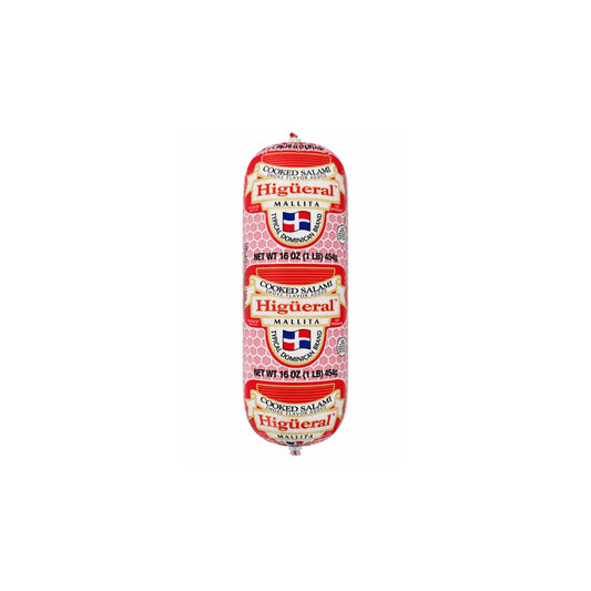 HIGUERAL MALLITA COOKED SALAMI 16OZ