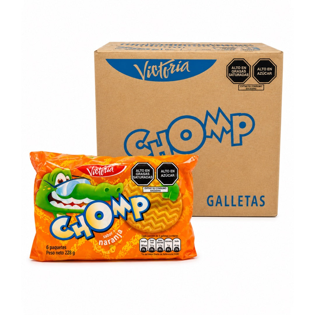 VICTORIA CHOMP NARANJA 228G KES 8