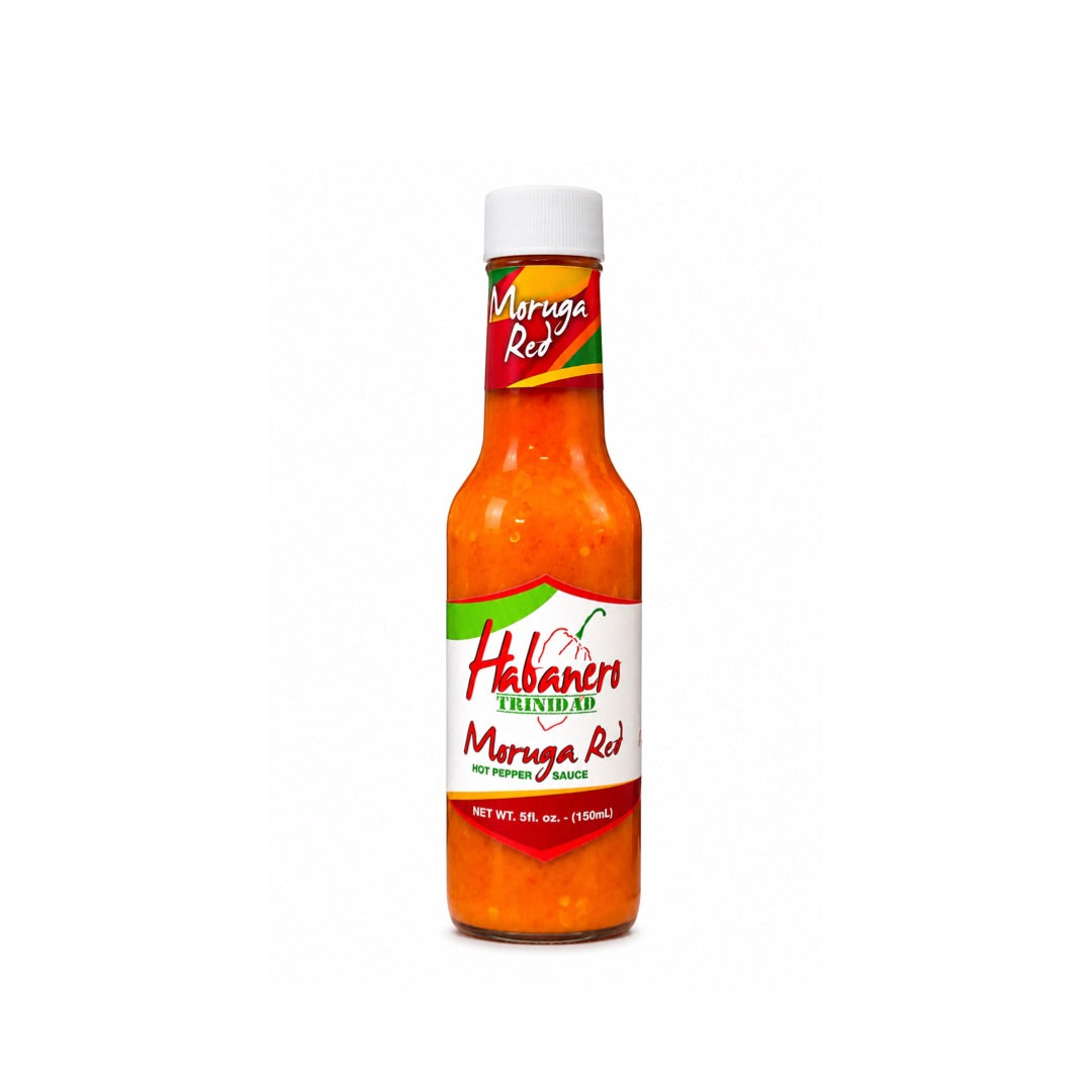 HABANERO TRINIDAD MORUGA RED HOT PEPPER SAUCE 5OZ