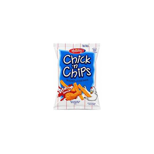 HOLIDAY CHICK N CHIPS KETCHUP 0.8OZ