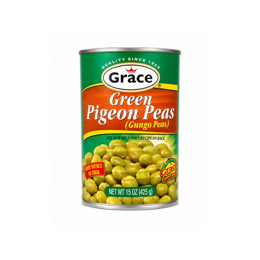 GRACE GREEN PIGEON PEAS 15OZ