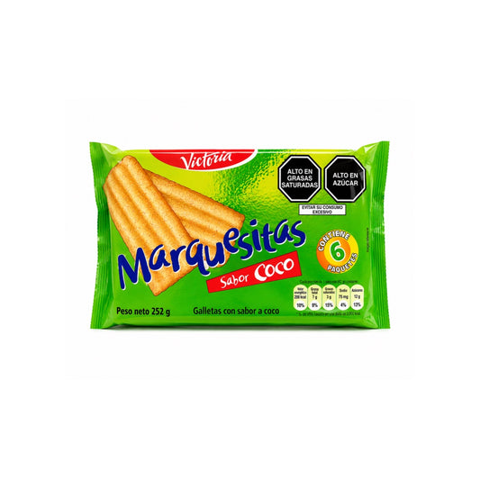 VICTORIA MARQUESITAS COCO 6PK 252G