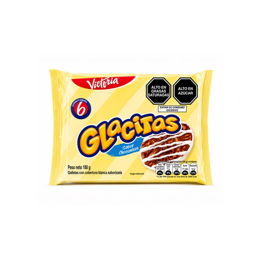 VICTORIA GLACITAS CHOCONIEVE 6PK 180G
