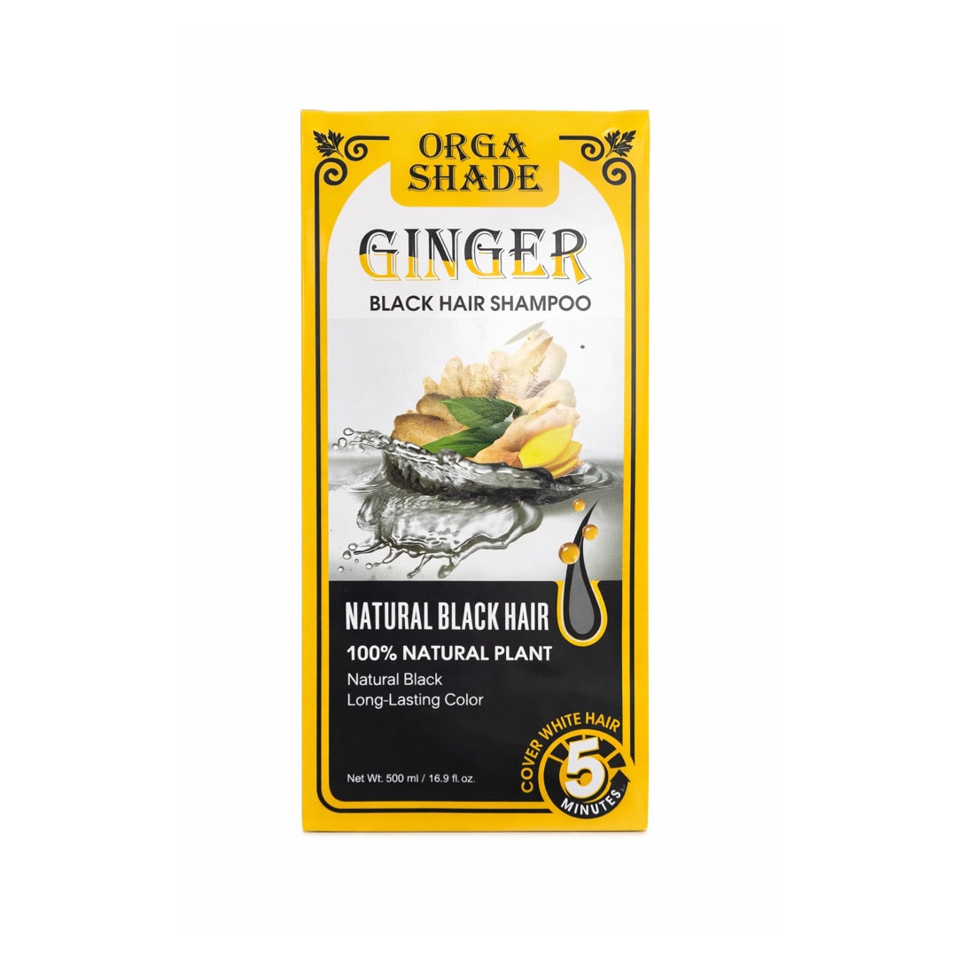 ORGA SHADE GINGER BLACK HAIR SHAMPOO 16.9OZ