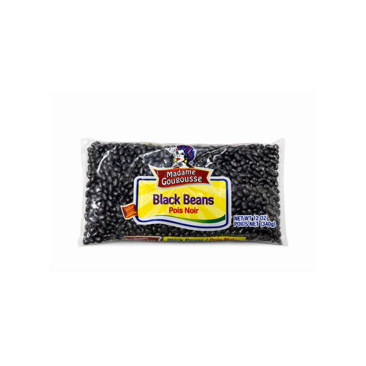 MADAME GOUGOUSSE BLACK BEANS 12OZ